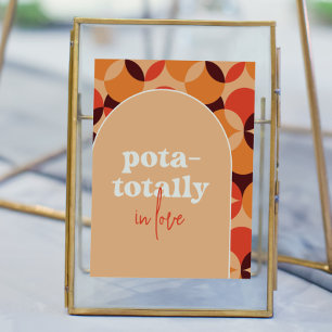 Poster SIGNE Mariage Pota-Totalement En Amour