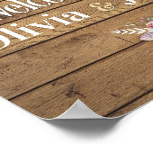 Poster SIGNE Mariage Rustique Boho (Coin)