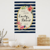 Poster SIGNE mariage, SIGNE DE Mariage DE Bienvenue, AFFI (Cuisine)