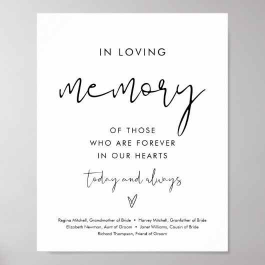 Poster SIGNE Mariage STELLA In Love Memory (Devant)