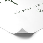 Poster SIGNE MARLO Boho Forest Vert Pink Cartes & Cadeaux (Coin)