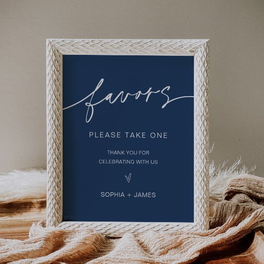 Poster SIGNE NEVE Marine Wedding Favors