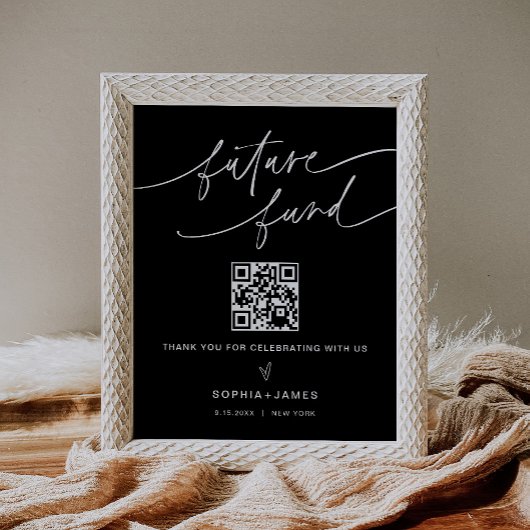 Poster SIGNE NOIR Fonds Futur Venmo