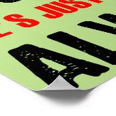 Poster Signe politiquement correct d'affiche de droit de (Coin)