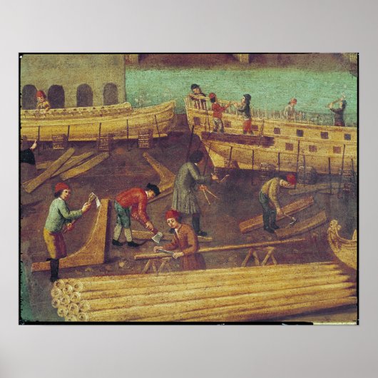 Poster Signe pour la famille Marangoni des constructeurs (Devant)