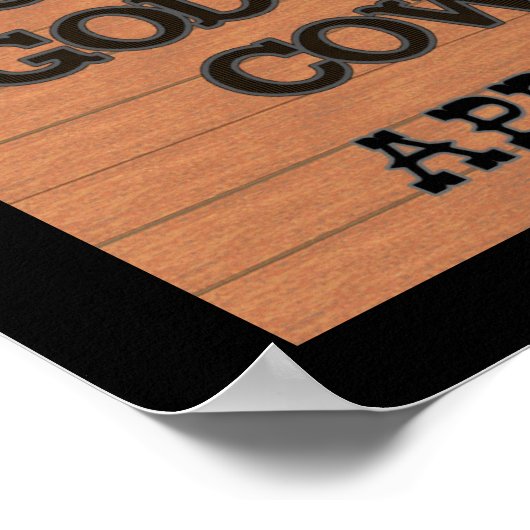 POSTER SIGNE RECHERCHÉ (Coin)