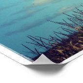 Poster SIGNE ROUTIÈRE DE FIN DE ROCHE Graffitti, Rock et (Coin)