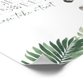 Poster Signe Safari Baby shower Baby is Sweet Traitements (Coin)