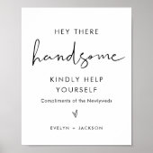 Poster SIGNE STÉLLA Mariage Hommes Salle de bain Panier G (Devant)