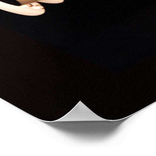 POSTER SIGNE "TOUT EST BIEN" (Coin)