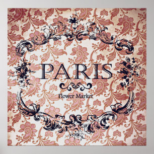 Poster SIGNE vintage DU PARFUM