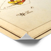 Poster "Signe zodiaque : Poissons" imprimé/affiche (Coin)