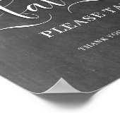 Poster Signer Les Faveurs De Mariage - S'Il Vous Plaît Pr (Coin)