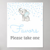 Poster Signer les faveurs modifiables (Devant)