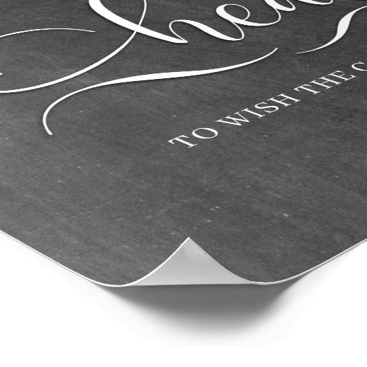 Poster Signer Un Mariage Coeur Signer (Coin)