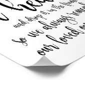 Poster Signer Un Mariage Rustique Coeur 8x10 Signer (Coin)