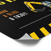 Poster Signes alimentaires modernes Décor de la partie de (Coin)