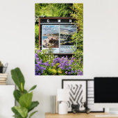 POSTER SIGNES D'ANCIENNE GARE (Bureau à domicile)