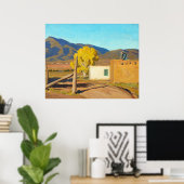 Poster Signes d'automne 1931 par Maynard Dixon (Bureau à domicile)