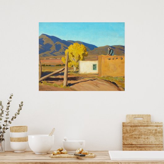 Poster Signes d'automne 1931 par Maynard Dixon (Cuisine)