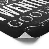 Poster Signes de fête / BATTRE VINGT BIEN (Coin)