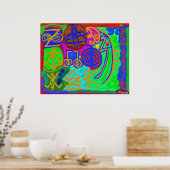 Poster SIGNES DE GUÉRISON REIKI n KARUNA (Cuisine)