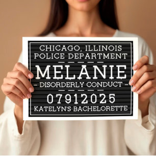 Poster Signes de prise de Mug personnalisés, Bachelorette