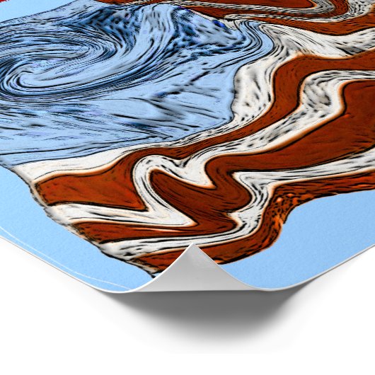 Poster Signes de rallye customisés (Coin)