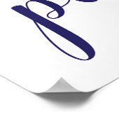 Poster Signes mariages - 1 Corinthiens 13 (Coin)