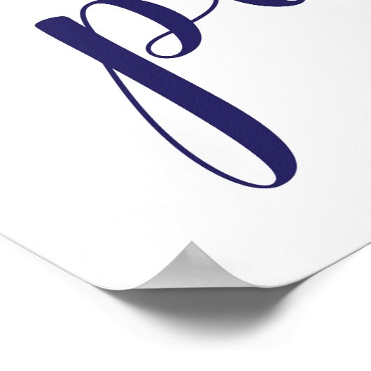 Poster Signes mariages - 1 Corinthiens 13 (Coin)