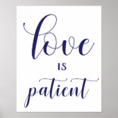 Poster Signes mariages - 1 Corinthiens 13 (Devant)