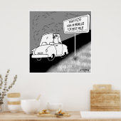Poster Signes routiers en braille (Cuisine)