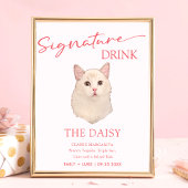 Poster Signet Mariage de chat Ragdoll