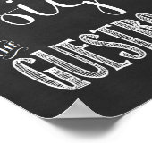 Poster Signez le panneau de signalisation Mariage du livr (Coin)