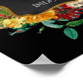 Poster Signification du nom Emily Cadeau de mariage vinta (Coin)