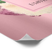 Poster Signification du nom Emma Roses Royales Menthe Ros (Coin)