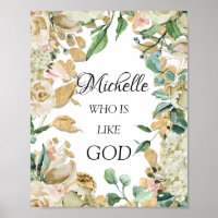 Signification du prénom Michelle Fleurs Mariage An