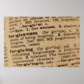 Poster Significations oubliées - Pardon (Devant)