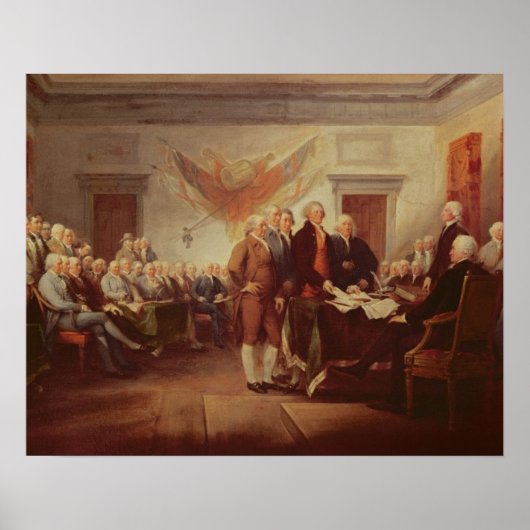 Poster Signing the Declaration of Independence, 4e (Devant)