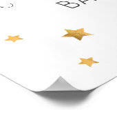 Poster Signo de bienvenida de Póster Moon & Stars Boy (Coin)