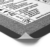 Poster Signs of Weakness (Coin)