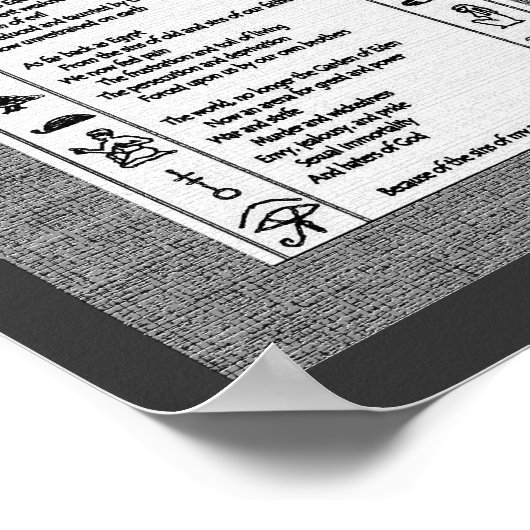 Poster Signs of Weakness (Coin)