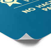 Poster Sigue tu corazón - Bleu (Coin)