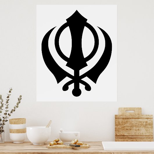Poster Sikh Khanda (Cuisine)