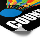 Poster S'Il Concerne Badminton, Comptez-Moi Dans Badminto (Coin)