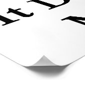 Poster S'il ne s'agit pas de volleyball, peu importe (Coin)