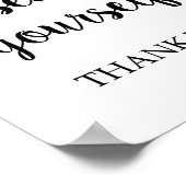 Poster S'Il Vous Plaît Asseyez-Vous (Coin)