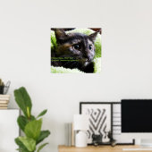 Poster S'Il Vous Plaît Écrire Votre Chat (Bureau à domicile)
