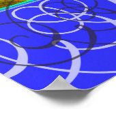 Poster S'il vous plaît être pratique de Yoga tranquille d (Coin)