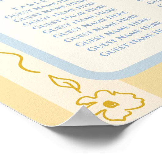 Poster S'il vous plaît être semis Flower Seed Conception  (Coin)